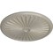Ekena Millwork Leandros Ceiling Medallion (Fits Canopies up to 5"), 33 1/8"OD x 3 1/2"ID x 1 3/8"P, Pearl White CM33LEPWS - alternate 4